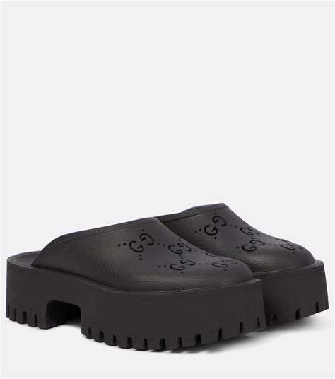 gucci clogs rubber|gucci bedroom slippers.